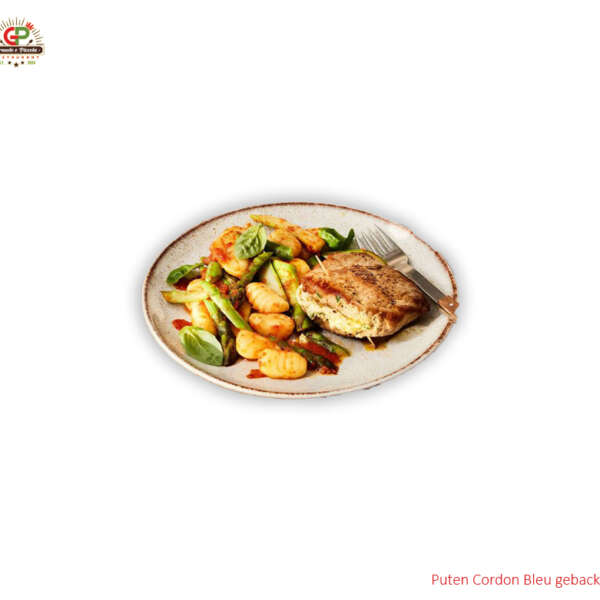 Puten Cordon Bleu gebacken